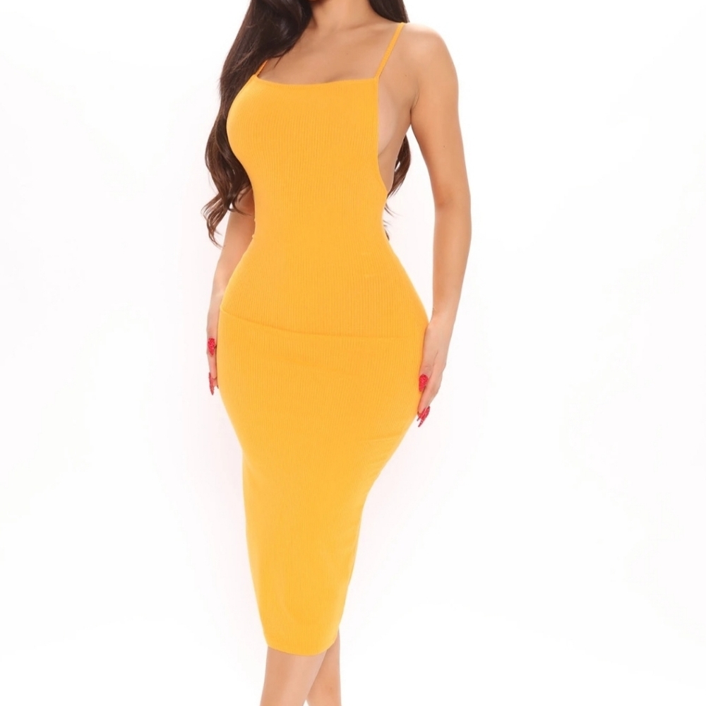 Most Reliable Ribbed Midi Dress